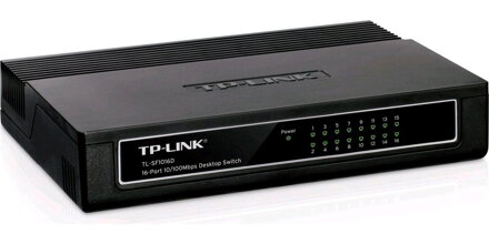 Switch TP-Link TL-SF1016D, 16x RJ45 10/100M