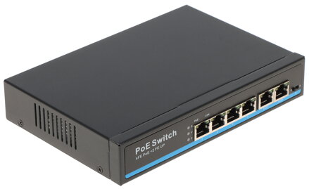 POE switch GTX-A1-06-42, 4xPOE + 2x LAN 100Mbps