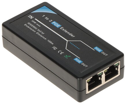 Extender POE switch PFT1320 (1xPOE IN / 2x POE OUT)