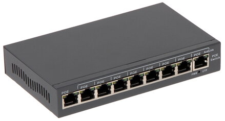 Switch PoE SPS-8P/1 9-portový