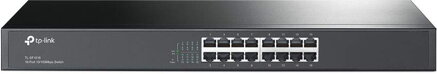 TP-LINK TL-SF1016 16-Port 10/100M Switch, 10/100M, Rack