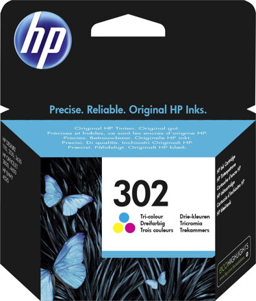 Náplň HP 302 farebná - originál