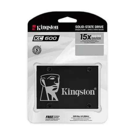 Kingston 256GB SSD KC600 Series SATA3, 2.5"