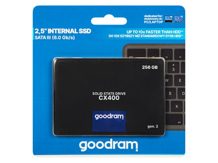 SSD disk GOODRAM CX400 256GB