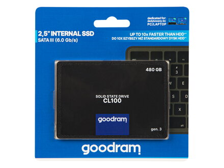 SSD 2.5" disk GOODRAM 480GB CL100