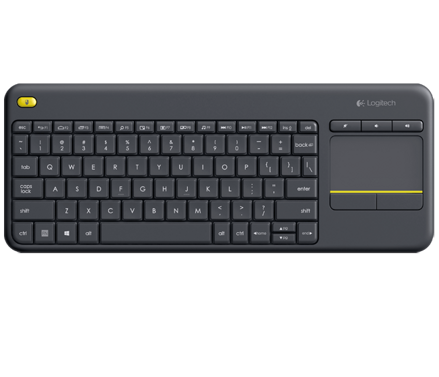 Bezdrôtová klávesnica s touchpadom Logitech® K400 Plus, CZ/SK