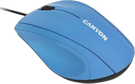 Optická USB myš Canyon M-05, 1000DPI, svetlo-modrá