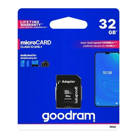 Karta pamäťová GOODRAM microSD 32 GB s adaptérom