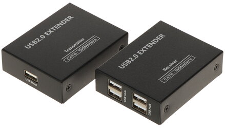 Predĺženie 4xUSB 2.0 port cez UTP kábel do 150m