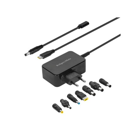 Univerzálny zdroj pre notebooky 65W PD, 7 koncoviek