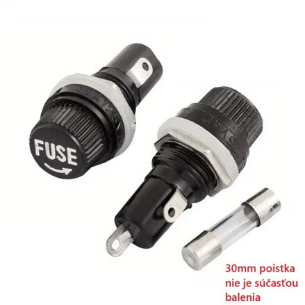 Poistkové púzdro panelové, 30mm