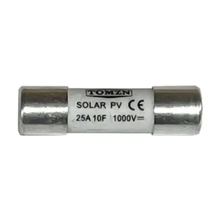 Poistka pre fotovoltaické systémy 25A/1000V DC, 10x38mm