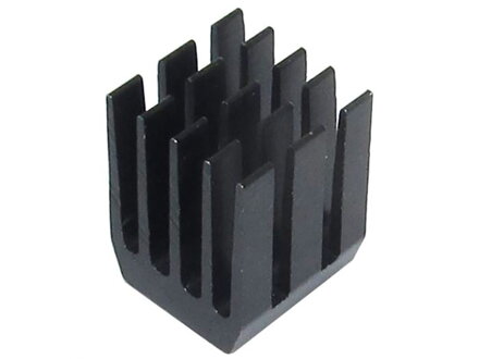 Chladič 9x9x12mm so samolepiacou vrstvou