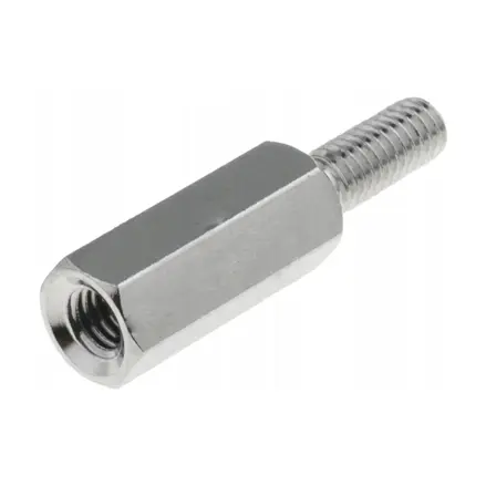 Dištančný stĺpik kovový M3 10mm K/Z