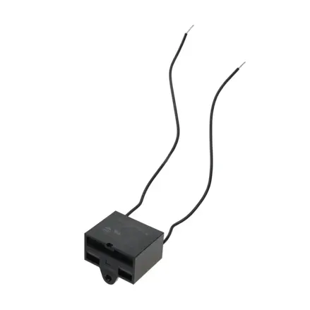 Motorový kondenzátor 8 uF / 450 VAC, vodiče