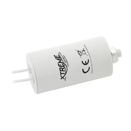 Motorový kondenzátor 4 uF / 450 VAC, vodiče