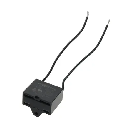 Motorový kondenzátor 6 uF / 450 VAC, vodiče