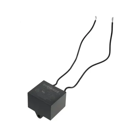 Motorový kondenzátor 10 uF / 450 VAC, vodiče