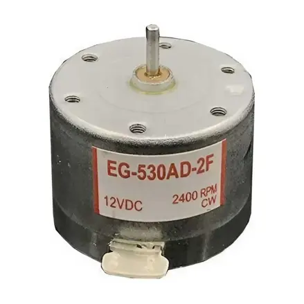Motorček pravotočivý 12V 2400RPM, regulácia otáčiek