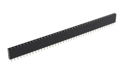 Radová dutinková lišta 40 pin, RM = 2,54 mm