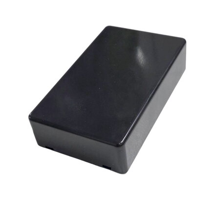 Plastová krabička 100x60x25mm, čierna Plastová krabička 100x60x25mm, čierna