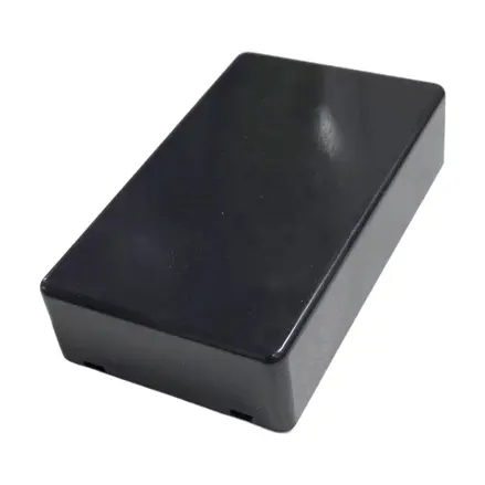 Plastová krabička 100x60x25mm, čierna