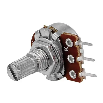 Potenciometer 2K/N mono 6/15mm