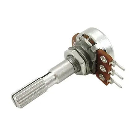 Potenciometer 250K/N mono 6/30mm
