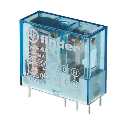 Relé FINDER 24VDC/250VAC 16A, F40.61