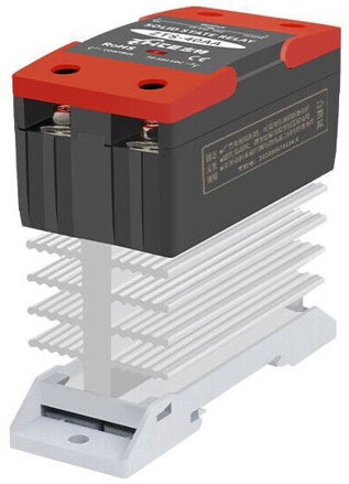 Bezkontaktné relé na DIN lištu SSR ZTS-10DA, 24-480VAC