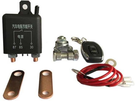 Relé 12V/200A s diaľkovým ovládaním