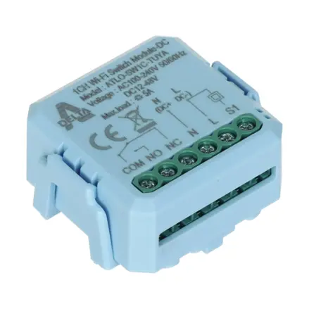 SMART relé prepínač ATLO-SW1C Tuya, Wifi