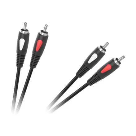 Šnúra 2x Cinch / 2x Cinch 1,8m ECO-Line