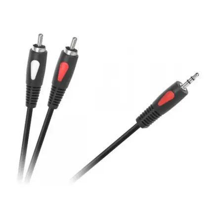 Šnúra Jack 3,5mm - 2x Cinch 1,8m ECO-LINE