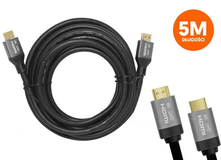 Šnúra HDMI v2.1 8K 5m