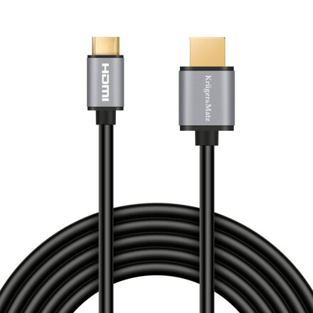 Šnúra HDMI / miniHDMI 1,8m Kruger&Matz Basic