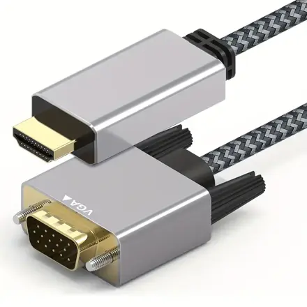 Šnúra HDMI na VGA 1080p, 3m