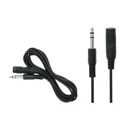 Predlžovací kábel Jack 6,3mm stereo 3m