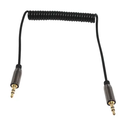 Prepojovacia šnúra Jack 3,5mm stereo 1,0m špirála