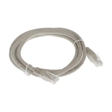 Patchcord RJ45 cat.6 3m šedý