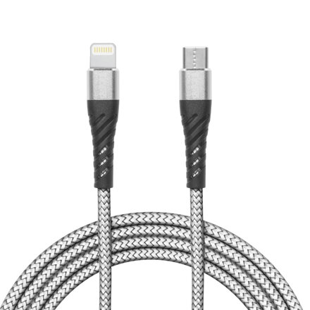 Opletaný kábel USB-C / Lightning 1m