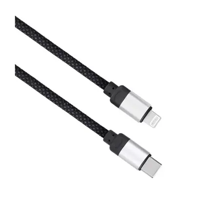 Šnúra Solight USB-C / Lightning , magnetická, 1m
