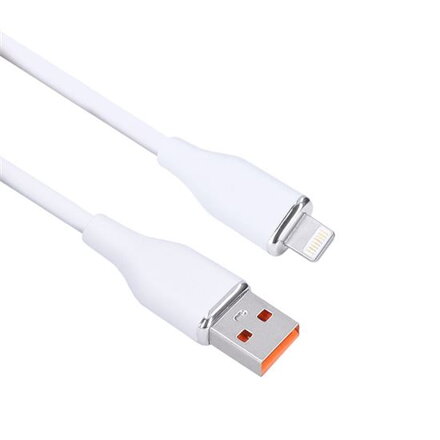 Šnúra Solight USB-A 2.0 / Lightning konektor, silikón, 1m