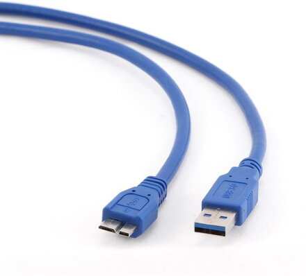 Šnúra USB 3.0 konektor / microUSB 3.0, 0,5m 