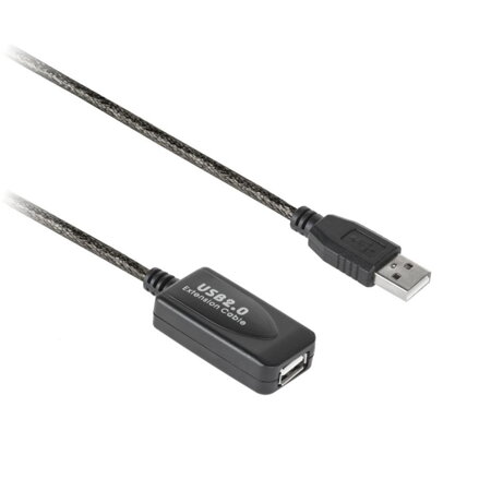 Šnúra USB2.0 10m so zosilňovačom - repeatrom