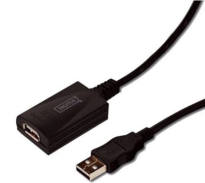 Aktívna šnúra USB2.0 5m s repeatrom