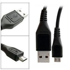 Dátový kábel USB-A / NOKIA microUSB-B