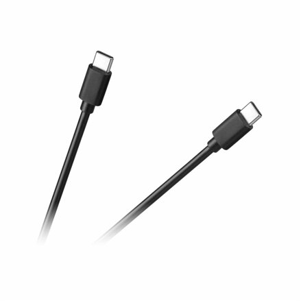 Šnúra USB C / USB C 1m čierna