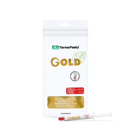 Teplovodivá pasta AG GOLD -30°C až +300°C, 1g