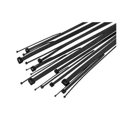 PVC sťahovací pásik 3.60/200mm čierny (100ks)